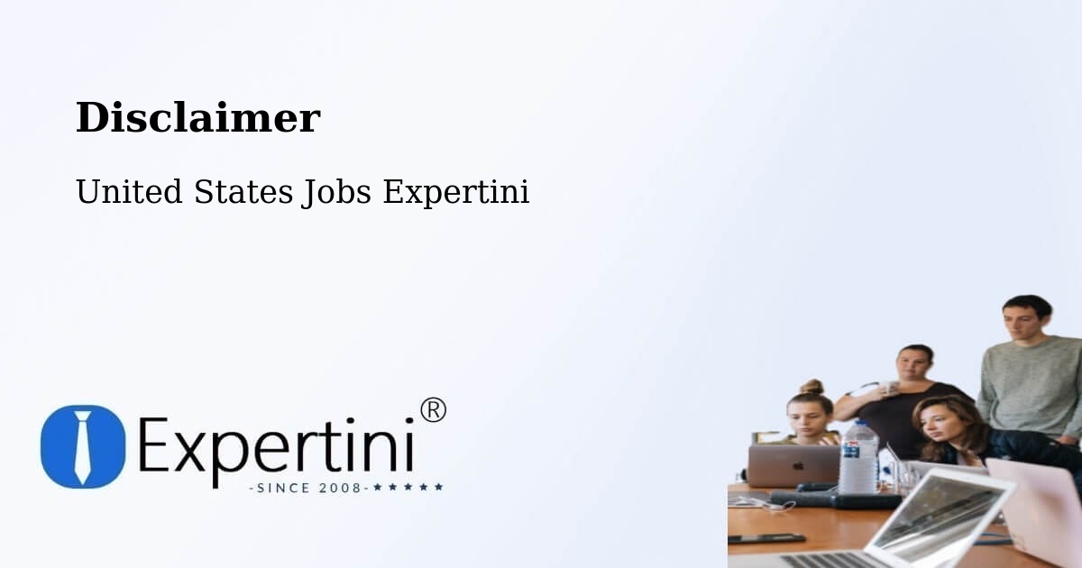 Disclaimer – Wray - United States Jobs Expertini